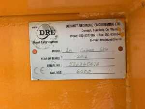 2016 DRE 2M Column Concrete Skip - 9