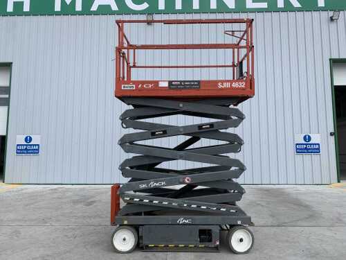 2018 Skyjack SJ4632 Electric Scissors Lift c/w Control Box