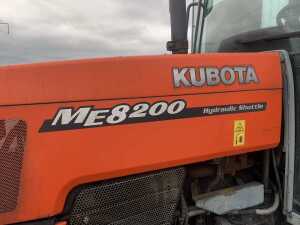 UNRESERVED 2007 Kubota ME8200 4WD Tractor c/w Grass Tyres - 18