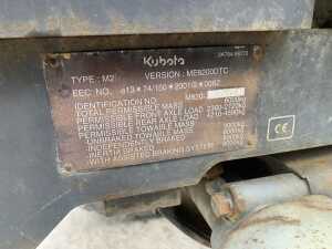 UNRESERVED 2007 Kubota ME8200 4WD Tractor c/w Grass Tyres - 19