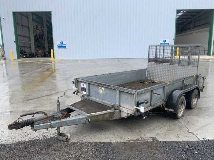 UNRESERVED Ifor Williams GD126G Twin Axle Plant Trailer c/w Ramp