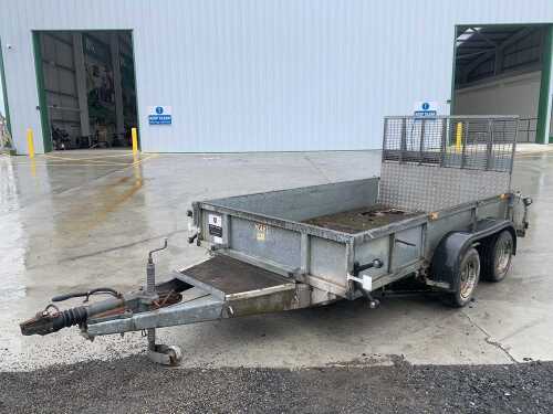 UNRESERVED Ifor Williams GD126G Twin Axle Plant Trailer c/w Ramp