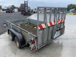 UNRESERVED Ifor Williams GD126G Twin Axle Plant Trailer c/w Ramp - 3