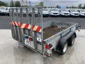 UNRESERVED Ifor Williams GD126G Twin Axle Plant Trailer c/w Ramp - 5