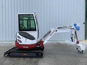 2026 Cartiwell CW-20U Zero Tail 2T Excavator c/w Bucket & Thumb Grab - 5