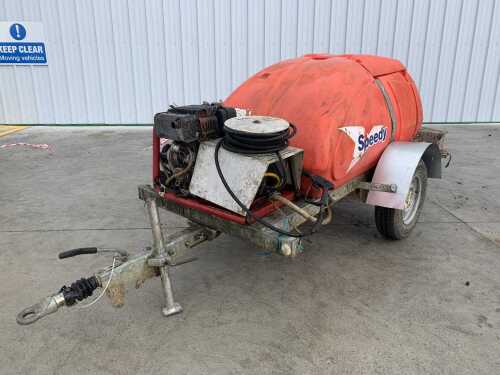 UNRESERVED Fast Tow Diesel Power Washer c/w Hose & Lance