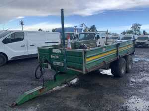 UNRESERVED 2009 Major 8T Twin Axle Tipping Trailer