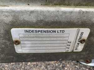 2021 Indespension 10 x 5'6 Twin Axle 3.5T Plant Trailer - 8