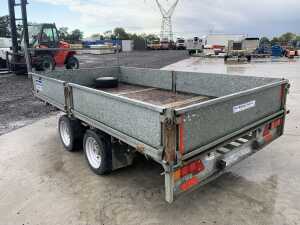 UNRESERVED Ifor Williams LM126 12 x 6'6 Dropside 3.5T Trailer - 3