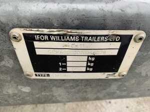 UNRESERVED Ifor Williams LM126 12 x 6'6 Dropside 3.5T Trailer - 14