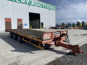 UNRESERVED 2012 Redrock Tri Axle Low Loader c/w Ramps & Winch - 7