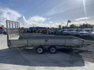 UNRESERVED Ifor Williams LM167G Twin Axle 3.5T Dropside Plant Trailer c/w Ramp - 6