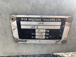 UNRESERVED Ifor Williams LM167G Twin Axle 3.5T Dropside Plant Trailer c/w Ramp - 12