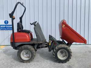 UNRESEREVED 2006 Neuson 1001 1T Hydroststic High Tip Dumper - 3