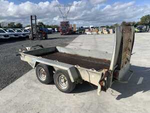UNRESERVED Ifor Williams GH1054BT Twin Axle 3.5T Plant Trailer c/w Ramp - 3