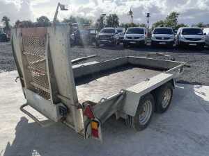 UNRESERVED Ifor Williams GH1054BT Twin Axle 3.5T Plant Trailer c/w Ramp - 5