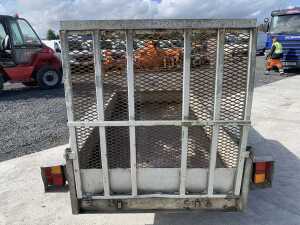 UNRESERVED Indespension 8x4 Twin Axle Trailer c/w Winch & Ramp - 4