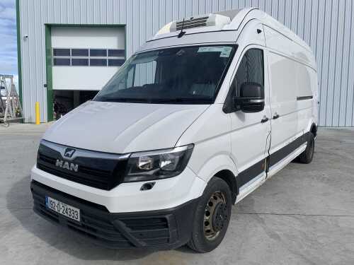 2019 MAN 6.180 4X2 Twin Wheel Fridge Van