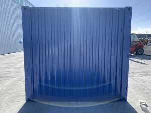 NEW/UNUSED 8FT x 7FT Storage Container c/w Double Doors, Side Door & Window - 7