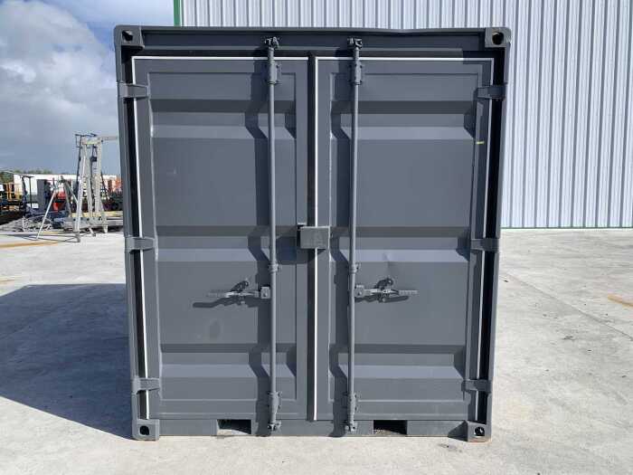 NEW/UNUSED 8FT x 7FT Storage Container c/w Double Doors, Side Door & Window