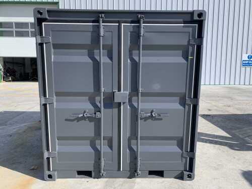 NEW/UNUSED 7FT x 6FT Storage Container c/w Double Doors, Side Door & Window