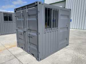 NEW/UNUSED 7FT x 6FT Storage Container c/w Double Doors, Side Door & Window - 2
