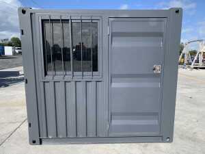 NEW/UNUSED 7FT x 6FT Storage Container c/w Double Doors, Side Door & Window - 3