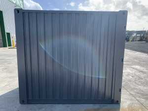 NEW/UNUSED 7FT x 6FT Storage Container c/w Double Doors, Side Door & Window - 7