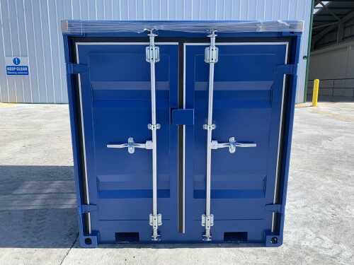 NEW/UNUSED 6FT x 5FT Storage Container c/w Double Doors