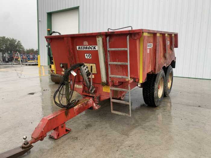 UNRESERVED 2009 Redrock Twin Axle 10T Dump Trailer