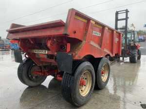 UNRESERVED 2009 Redrock Twin Axle 10T Dump Trailer - 5