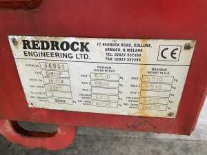 UNRESERVED 2009 Redrock Twin Axle 10T Dump Trailer - 8