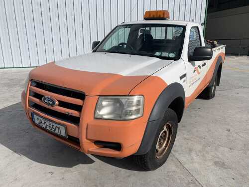 UNRESERVED 2008 Ford Ranger NT Single Cab XL 2.5