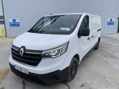 UNRESERVED 2022 Renault Trafic LL30 Blue DCI Business 130