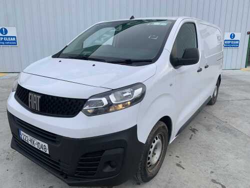 UNRESERVED 2022 Fiat Scudo Tecnico L2 1.5 120HP