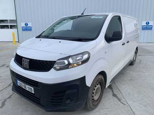 UNRESERVED 2022 Fiat Scudo Tecnico L2 1.5 120HP