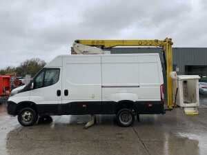 2017 Iveco Daily 50-150 Twin Wheel Aldercote VZ140U Cherry Picker Van - 2
