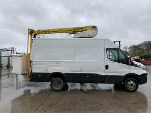 2017 Iveco Daily 50-150 Twin Wheel Aldercote VZ140U Cherry Picker Van - 6
