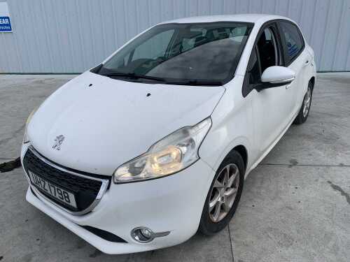 UNRESERVED 2013 Peugeot 208 HDI Active 1.4