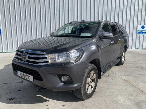UNRESERVED 2018 Toyota Hilux Double Cab Pickup c/w Truckman Canopy