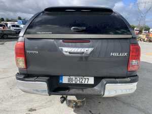 UNRESERVED 2018 Toyota Hilux Double Cab Pickup c/w Truckman Canopy - 4