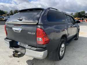 UNRESERVED 2018 Toyota Hilux Double Cab Pickup c/w Truckman Canopy - 5