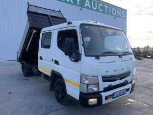 2015 Mitsubishi Canter 3C130 3.5T Crew Cab Tipper - 7