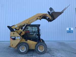 Caterpillar 262D 4WD Skidsteer c/w Bucket & Forks - 3