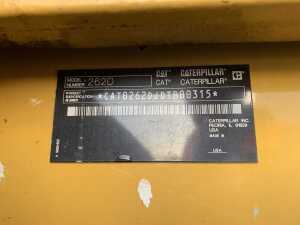 Caterpillar 262D 4WD Skidsteer c/w Bucket & Forks - 11