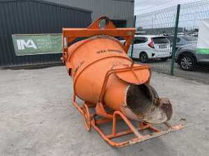2019 DRE 1000Ltr Banana Concrete Skip - 3000KG - 2