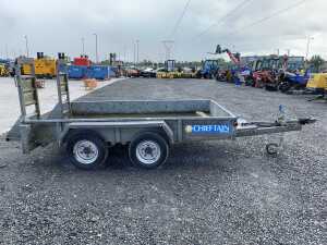 Chieftain 10FT x 6FT Twin Axle 3.5T Plant Trailer c/w Ramps - 6