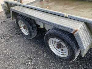 Chieftain 10FT x 6FT Twin Axle 3.5T Plant Trailer c/w Ramps - 13