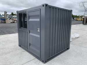 NEW/UNUSED 7FT x 6FT Storage Container c/w Double Doors, Side Door & Window - 4