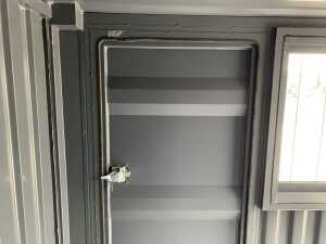 NEW/UNUSED 7FT x 6FT Storage Container c/w Double Doors, Side Door & Window - 10